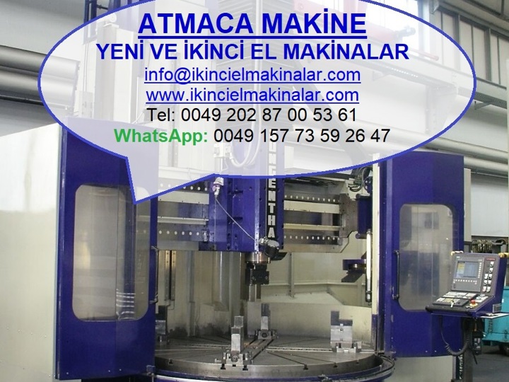 CNC Yatay Azdırma Freze Tezgahı