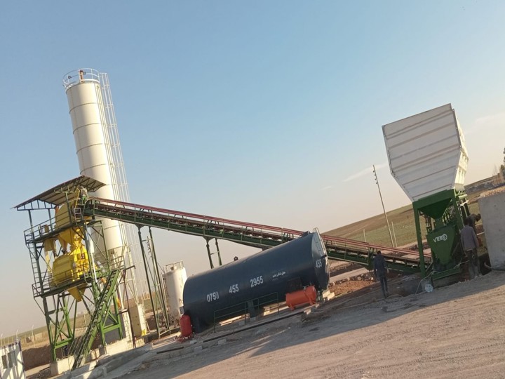 Satılık 120 m³ Beton Santrali 