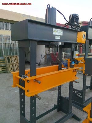 100 Ton Gezer Kafa Kollu Motorlu Hidrolik Press (Sıfır)