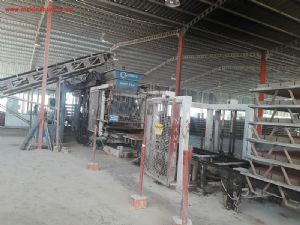 TOPLAMA ROBOTLU NHP 736 TEK SIRA BETON PARKE BRİKET MAKİNASI