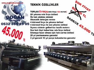 Otomatik hakı yıkama makinesi